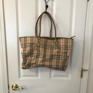 Plaid Tote Bag